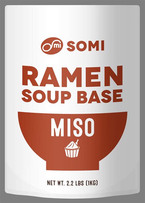 Miso Ramen Soup Base Somi Foods Inc