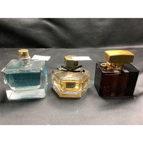 3 ASSORTED GUCCI PERFUME BOTTLES INCLUDING; GUCCI BY GUCCI, POUR HOMME ...