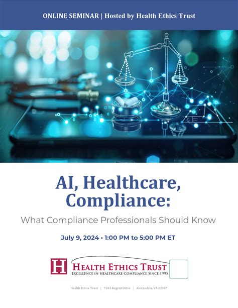 Ai Healthcare Compliance Seminar Health Ethics Trust