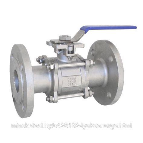 Купить кран шаровый AISI304 DN15 (1/2"), (CF8), PN16 фланцевый ...