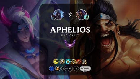 Aphelios Adc Vs Draven Euw Master Patch Youtube