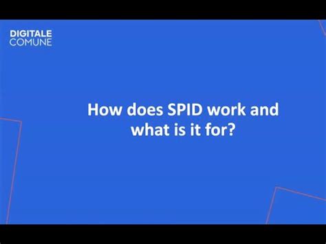 How Does SPID Work And What Is It For Agenda Digitale Dell Emilia