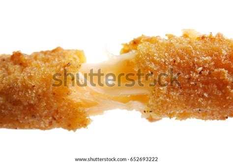 Fried Cheese Stick On White Background Stock Photo Edit Now