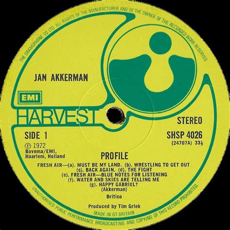 Buy Jan Akkerman Profile Lp Album The Online For The Lowest Price At Strummer Room Records