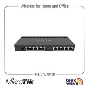 Jual Mikrotik RB4011iGS RM Teakwave