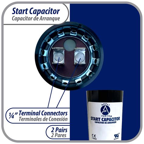 Appli Parts Condensador Capacitor Arranque 270 324 Mfd Microfaradios