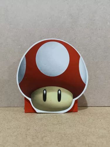 Servilleteros De Super Mario Bros Hongo Paquete Pz Mercadolibre