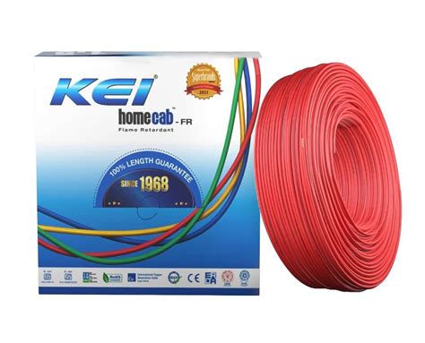 Buy KEI 1 Sqmm Homecab FR Electric Wire Red 90 M Online At Best Rates