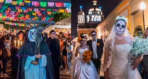 Noche De Pirotecnia Y Novias Catrinas En Tlaquepaque