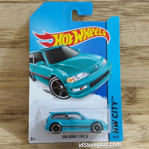 Cars Trucks Vans Contemporary Manufacture Hot Wheels HW City Honda Civic EF Teal