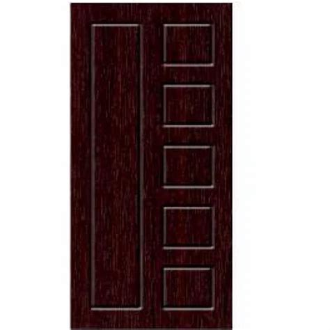 Dark Brown 2D Membrane Door For Home Door Height 7 Feet At 125 Sq