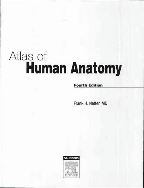 Solution Atlas Human Anatomy Ciba Netter Studypool