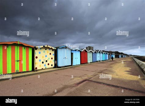 Beachuts On The Promenade At Frinton On Sea Tendring District Essex