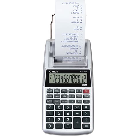 Canon P1dhv3 Compact Printing Calculator