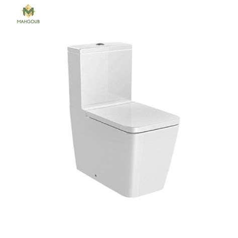 Toilet Set Roca Inspira With Toilet Seat Cover And Toilet Tank White