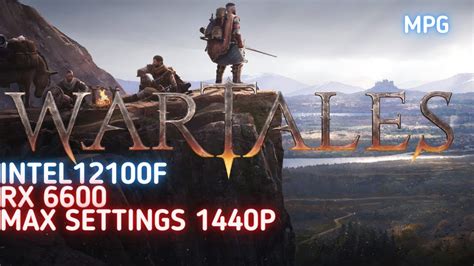 Wartales I3 12100f Rx 6600 Stock Max Settings 1440p Youtube