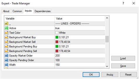 Trade Manager Mt4 Mt5 Whats New In Ver 3 30 Investsoft