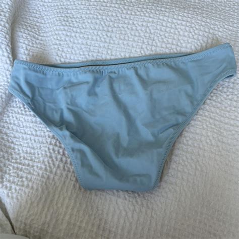 Target Light Blue Bikini Bottoms Never Worn Size Depop