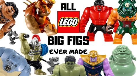 All Lego Big Figs Ever Made 1999 To 2019 Youtube