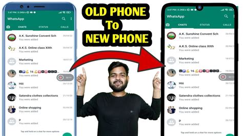 Transfer Whatsapp Messages From Old Android To New Android Phone How