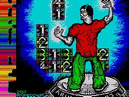 Screenshot Of Krunel Zx Spectrum Mobygames