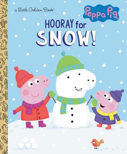 Hooray for Snow Peppa Pig Little Golden Book mi te ミーテ