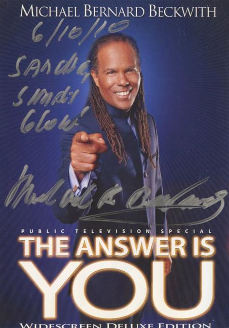 The Answer Is You