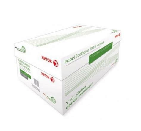 Papel Bond Xerox Ecologico Oficio Hojas G Blanco Digitalife Eshop