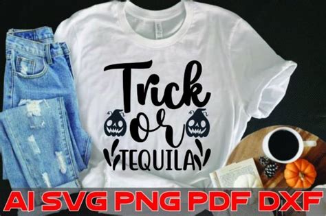 Trick Or Tequila Svg Graphic By Nazmul Mc85 Creative Fabrica