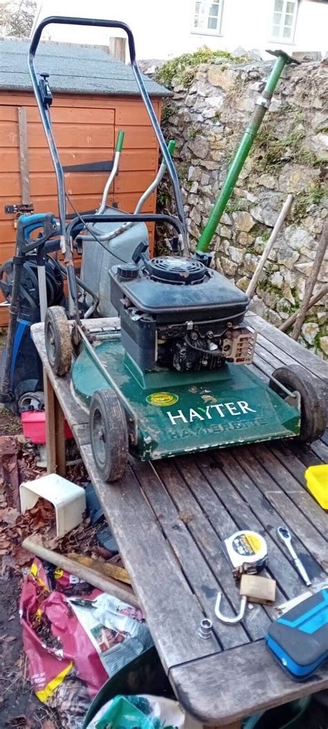 HAYTER HAYTERETTE Petrol Mulching Lawn Mower Rough Cut EBay