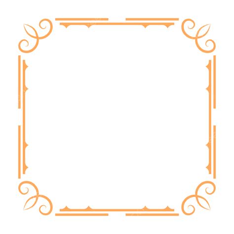 Simple Border Design, Border, Elegant, Minimalist Border PNG and Vector ...