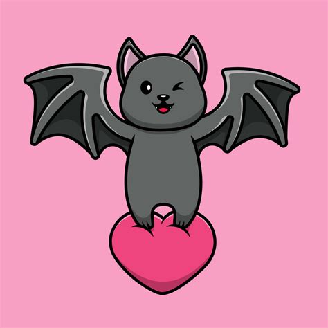 Download Cute Heart Bat Pictures