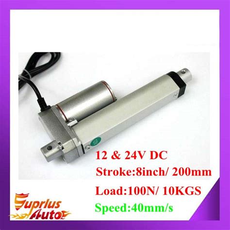 Aliexpress Buy 40mm S Speed 12V DC Linear Actuator With 8inch