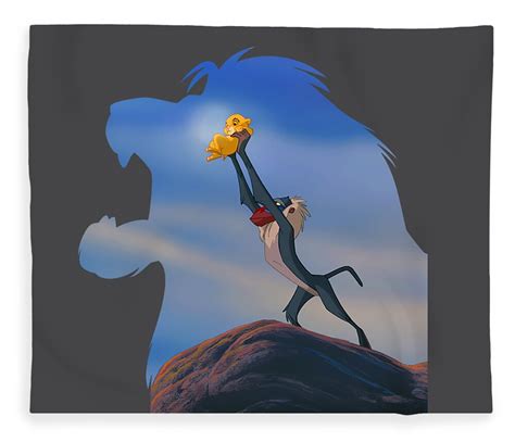 Lion King Rafiki Holding Simba