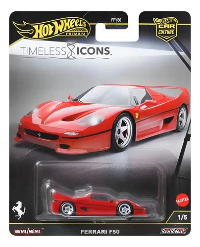 Hot Wheels Car Culture Timeless Icons Ferrari F Vermelho Frete grátis