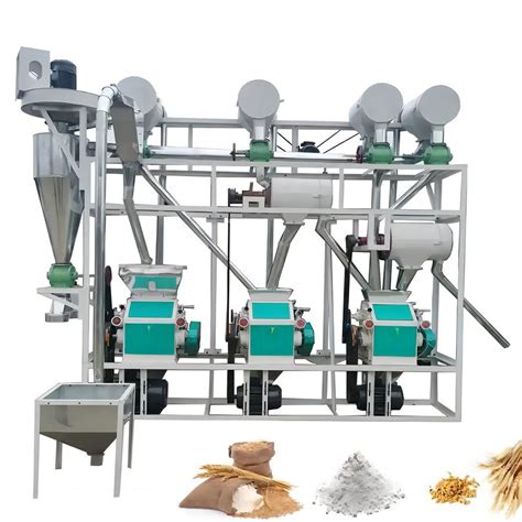 High Efficiency Maize Flour Milling Maize Meal Millet Mill Processing