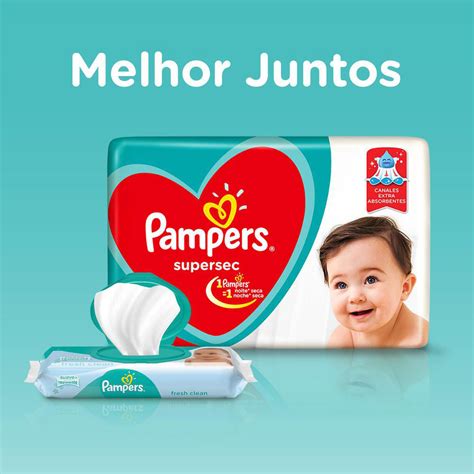 Fraldas Pampers Supersec Xg 68 Tiras Apoio Entrega V2