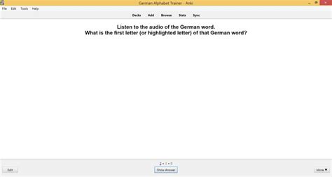 German Alphabet Flashcards: Anki for Beginners | SPEAKADA