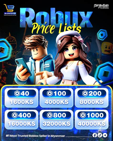 bloxtoys robux price list sep robuxks facebook