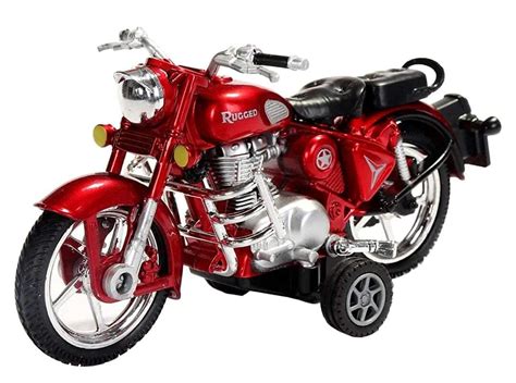 Buy Vj Mart Indian Bullet Bike Toy Miniature Replica Of Classic