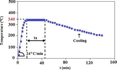 Profile Of Annealing Temperature Evolution Versus Time Download