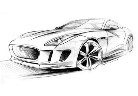 Car Sketch Easy at PaintingValley.com | Explore collection of Car Sketch Easy