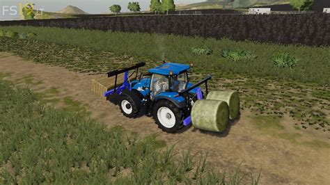 Goweil Tdd Double Bale Transport Spike V 10 Fs19 Mods Farming