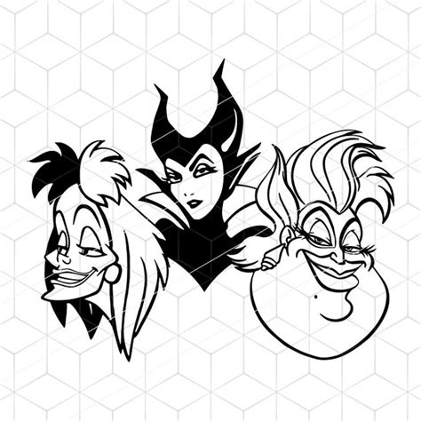 36 Free Disney Villain Svg Pics