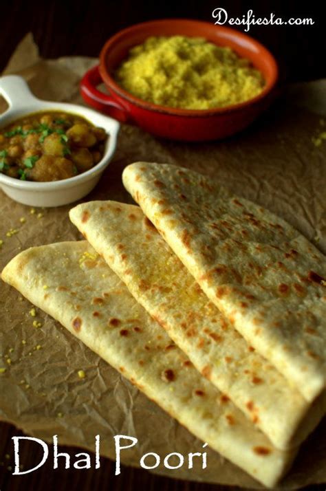 Trini Dhal Poori Roti With Curry Channa Aloo Trinidad Recipes Desi