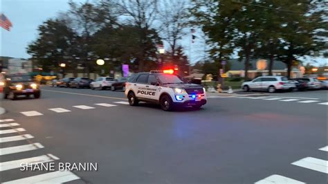 Atlantic Highlands Police Department Car Responding Youtube