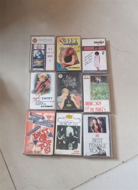 Kaset Pita Jadul Barat Original Musik Media Cd Dvd Lainnya Di