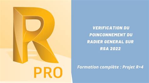 S16 Vérification du poinçonnement du radier général sur RSA 2022 YouTube