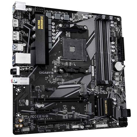 Placa Mae Socket Am4 - Placa Mãe Gigabyte B550M DS3H AC R2 AMD DDR4 Socket AM4 mATX - MaxPC