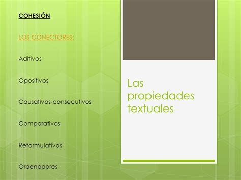 El Texto Y Las Propiedades Textuales Ppt Descargar